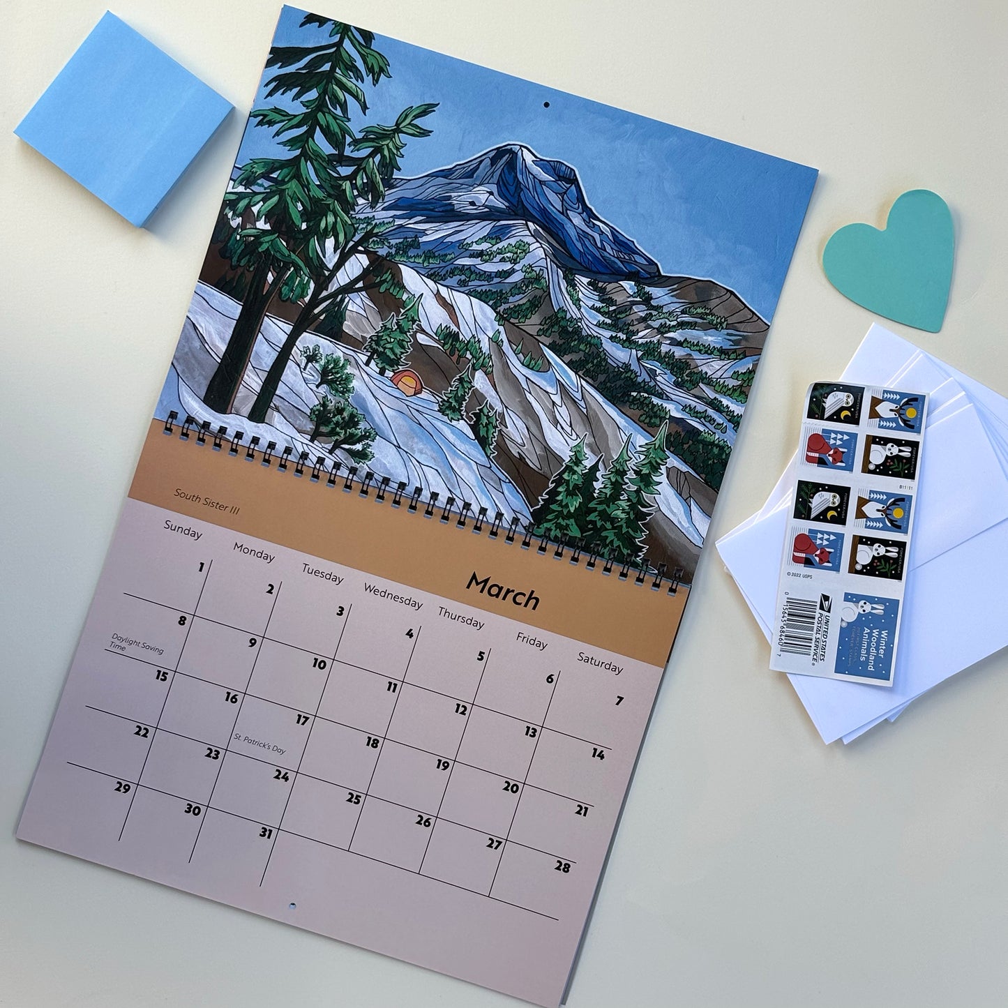 2026 Oregon Landscapes wall calendar