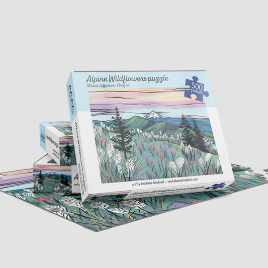 Alpine Wildflowers puzzle