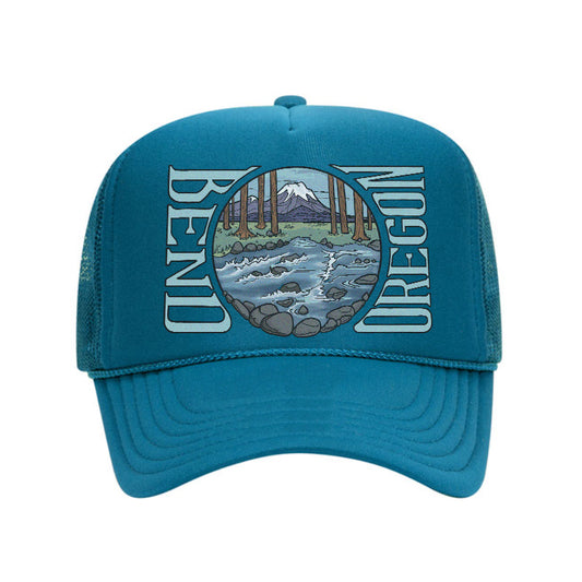 Bend trucker hat
