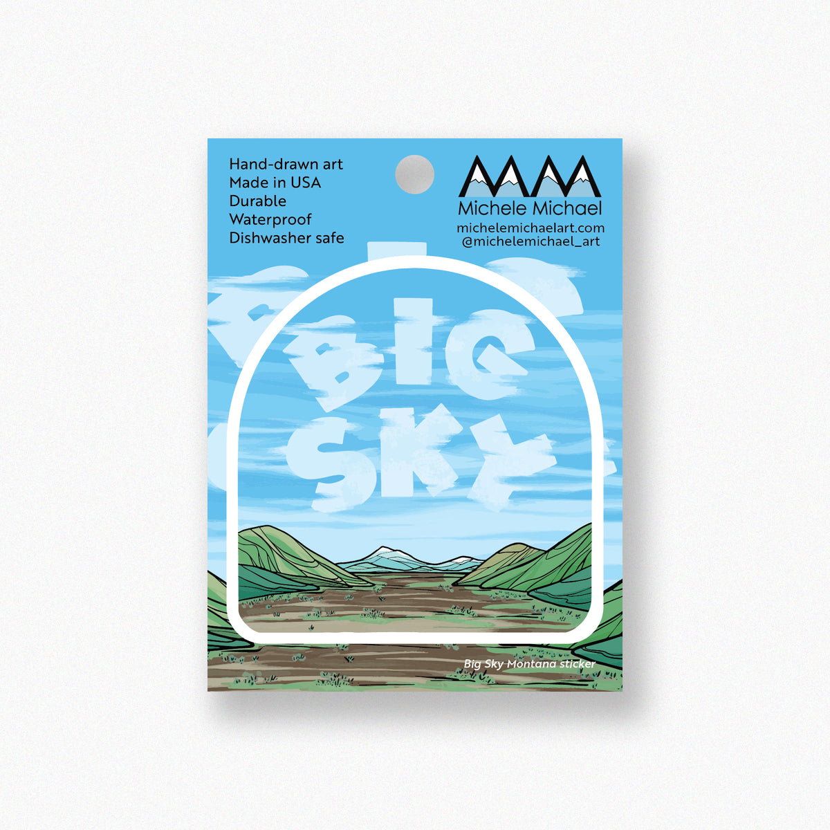 Big Sky Montana sticker