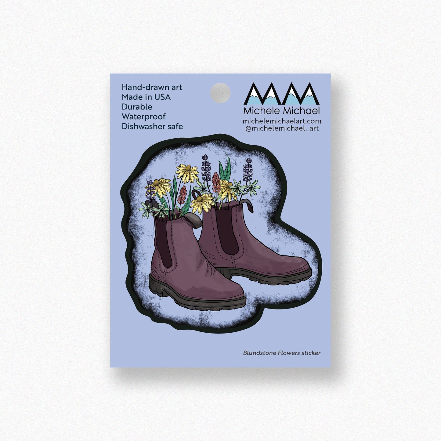 Blundstone Flowers sticker