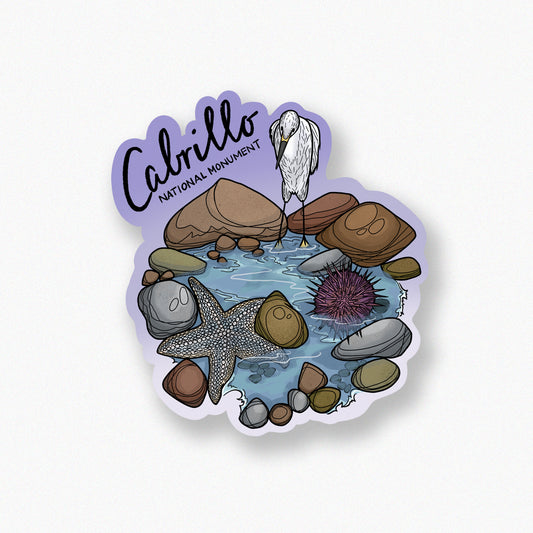 Cabrillo National Monument Tidepools sticker