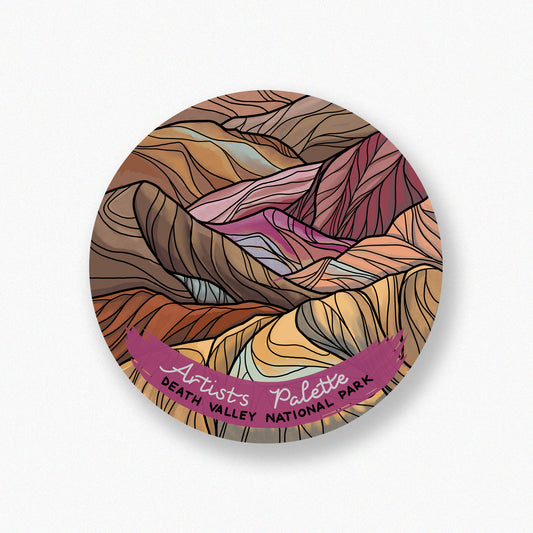 Death Valley Artists Palette sticker