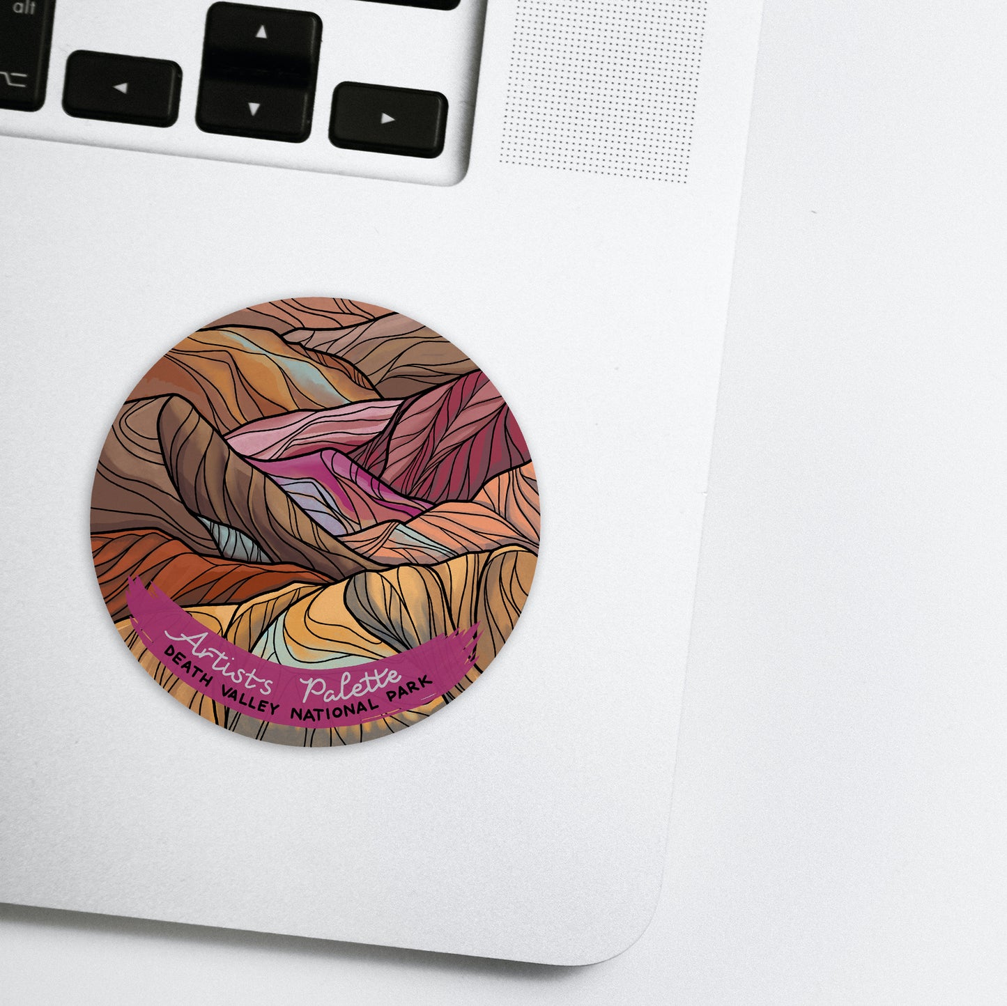 Death Valley Artists Palette sticker