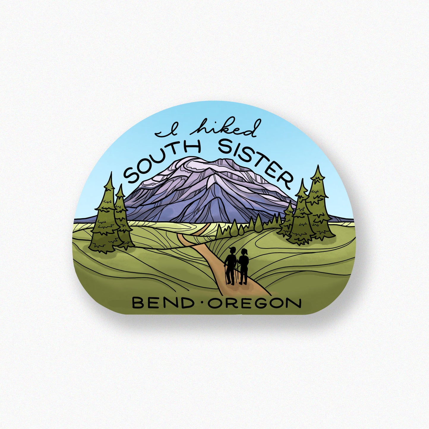 Hike South Sister sticker