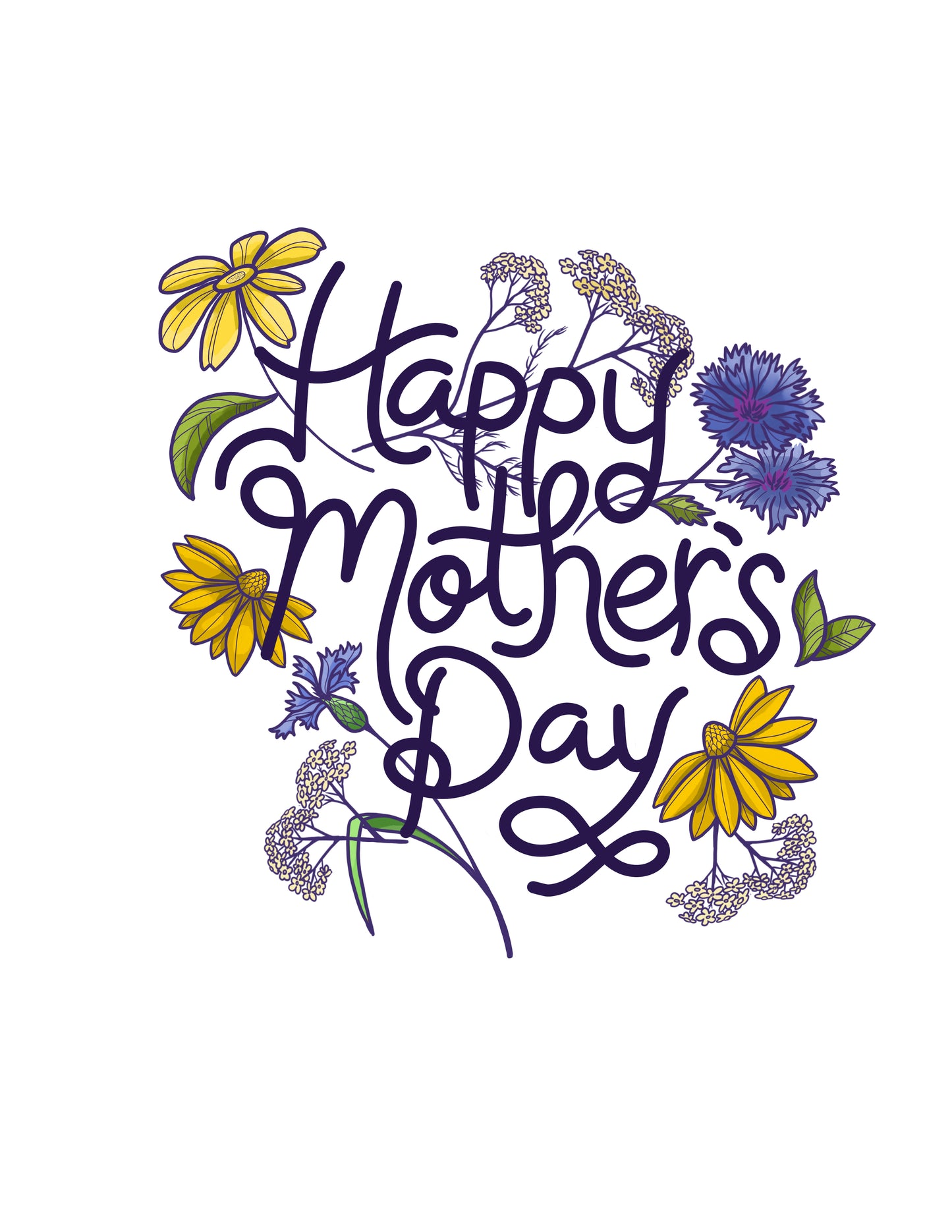 Mother's Day Floral card