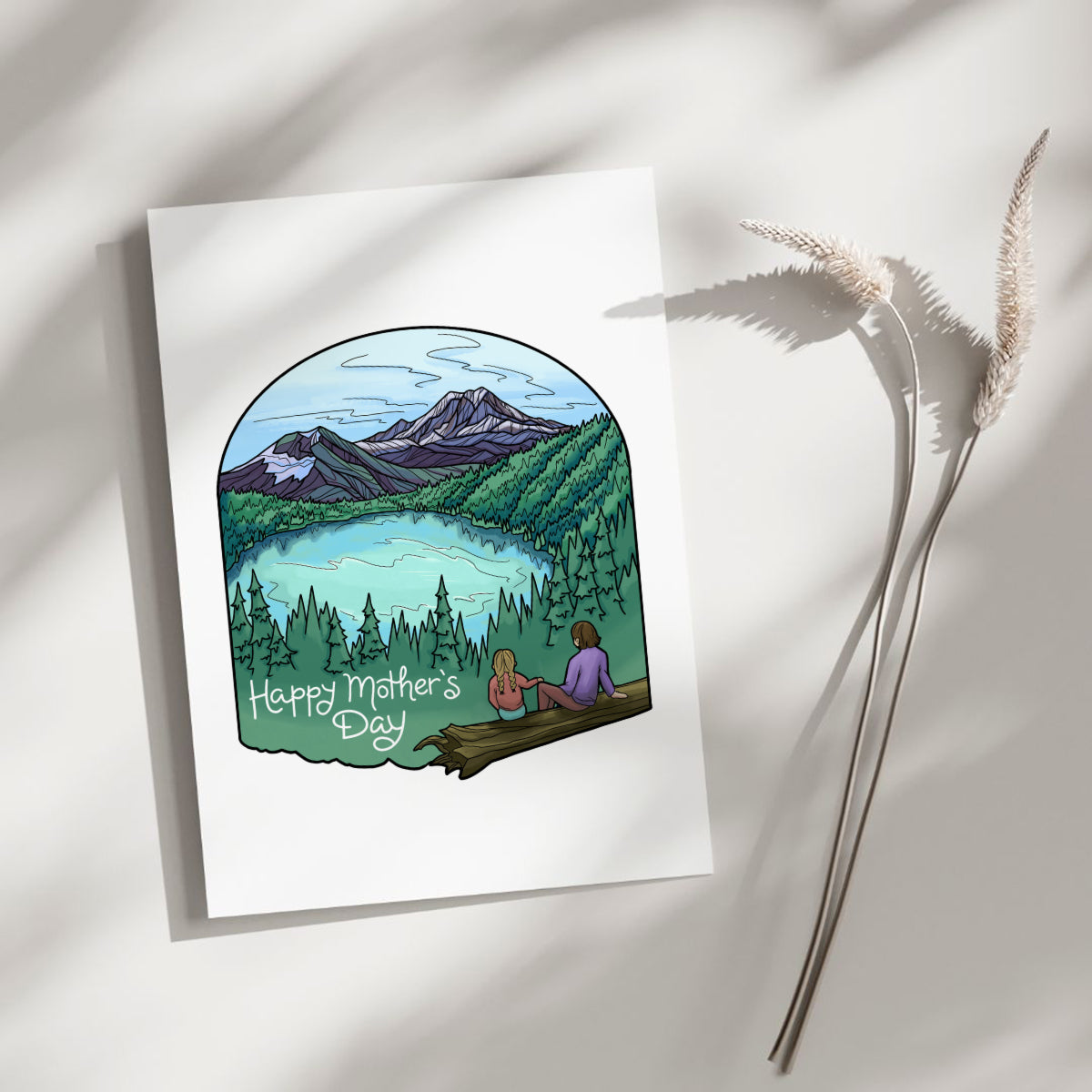 Mother's Day Mountain Vista card