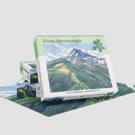 Mount Jefferson puzzle