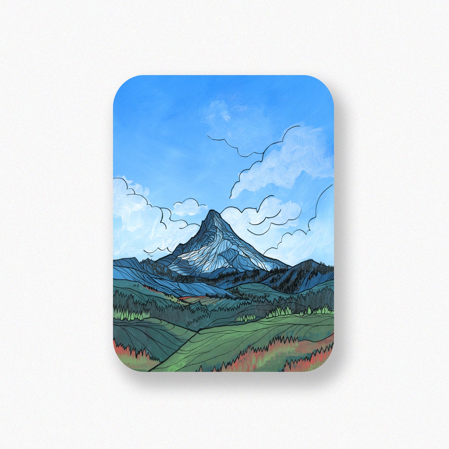 Mount Washington sticker