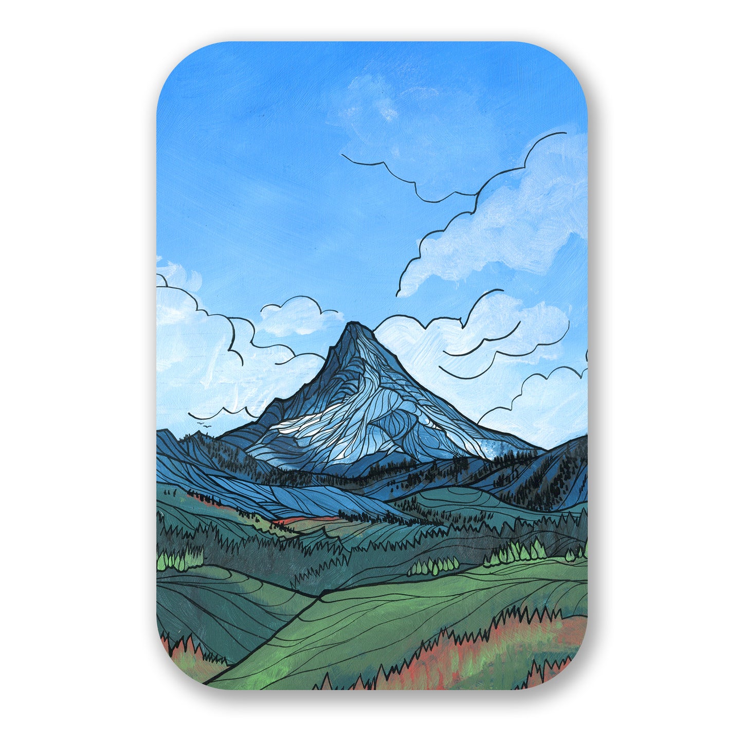 Mount Washington sticker