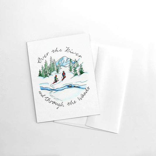 Over the River holiday card
