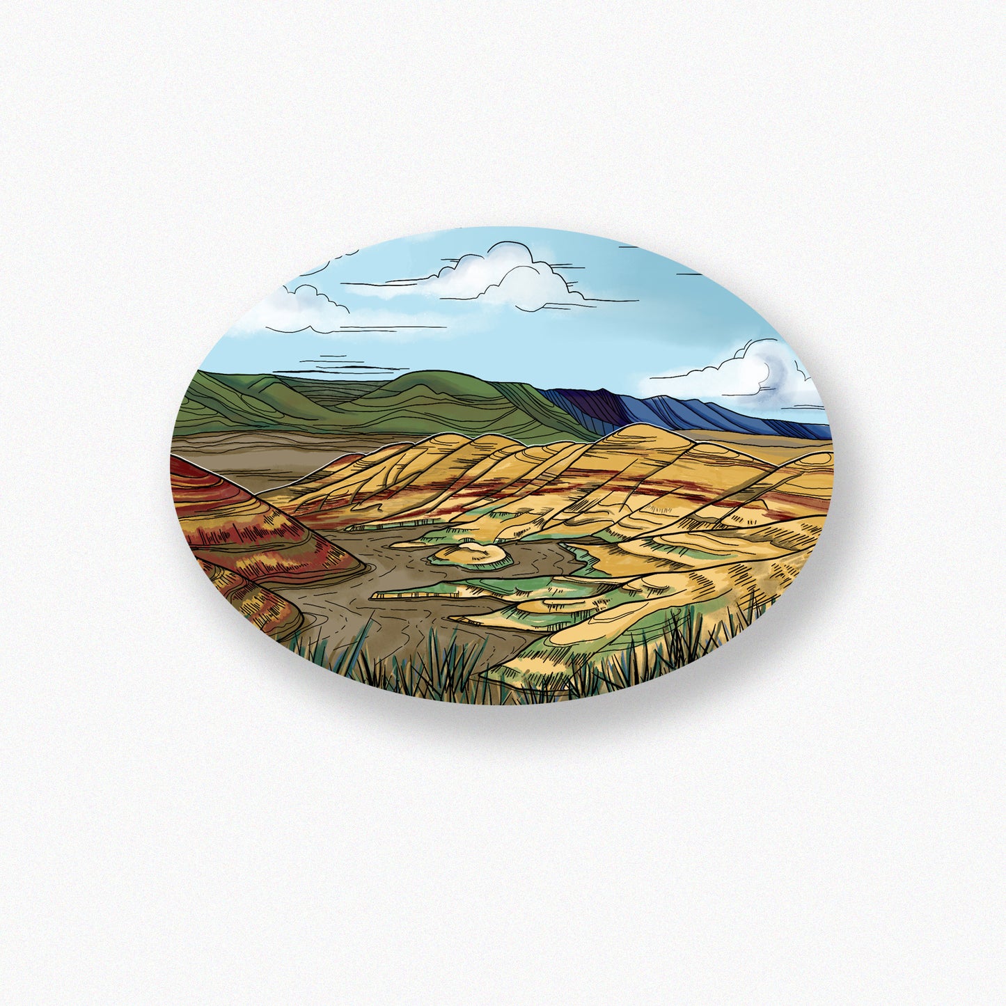 Painted Hills sticker