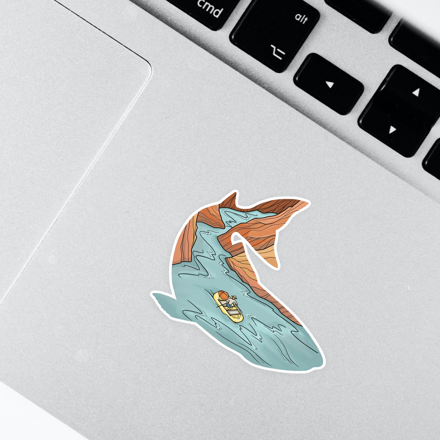 Trout Rafter sticker