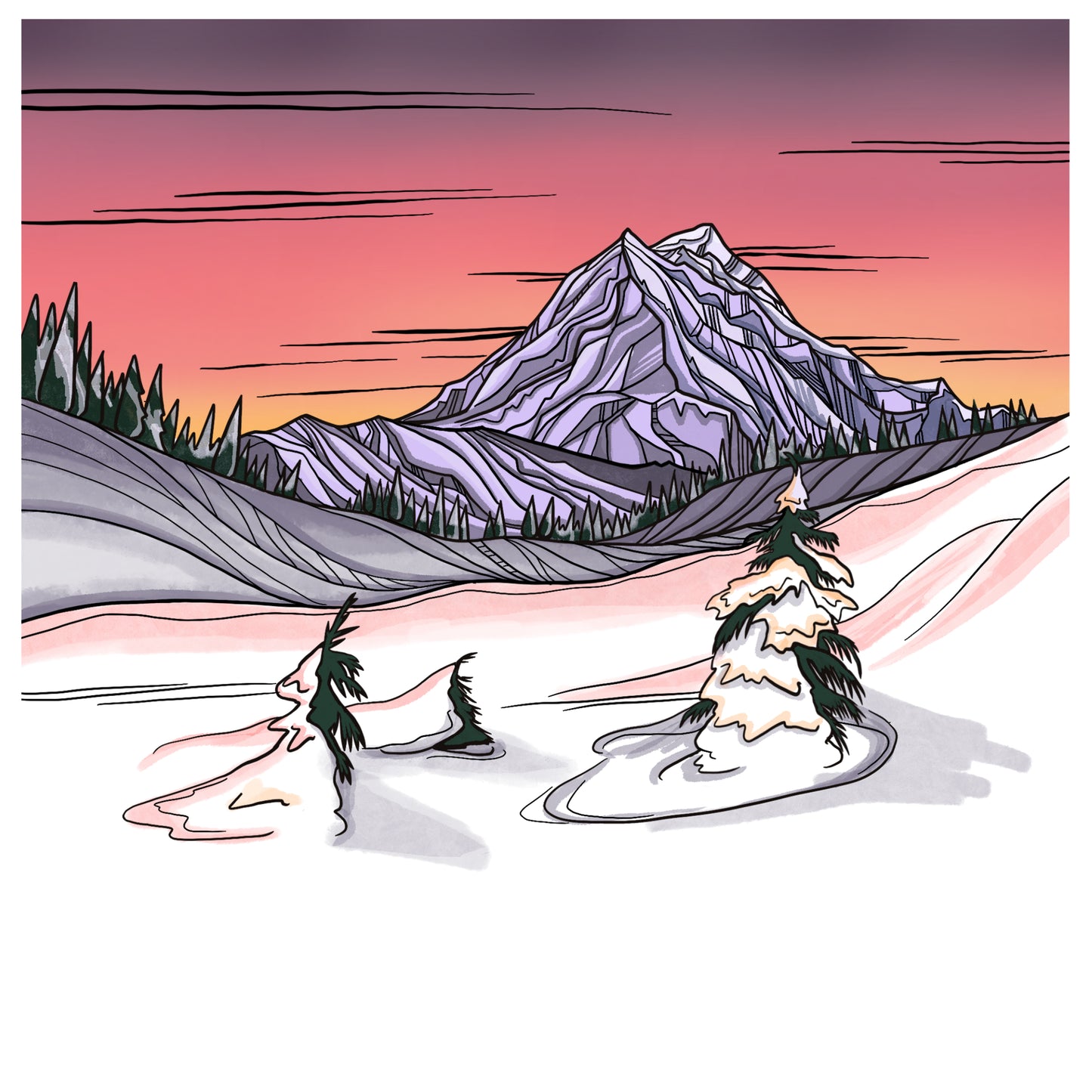 North Cascades National Park sticker