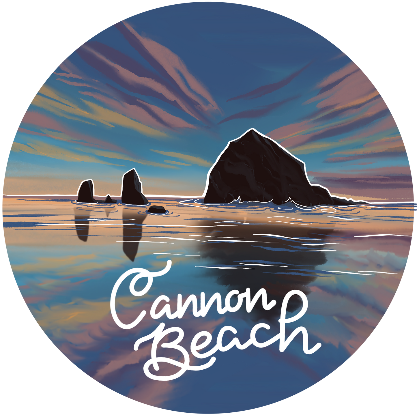 Cannon Beach sticker