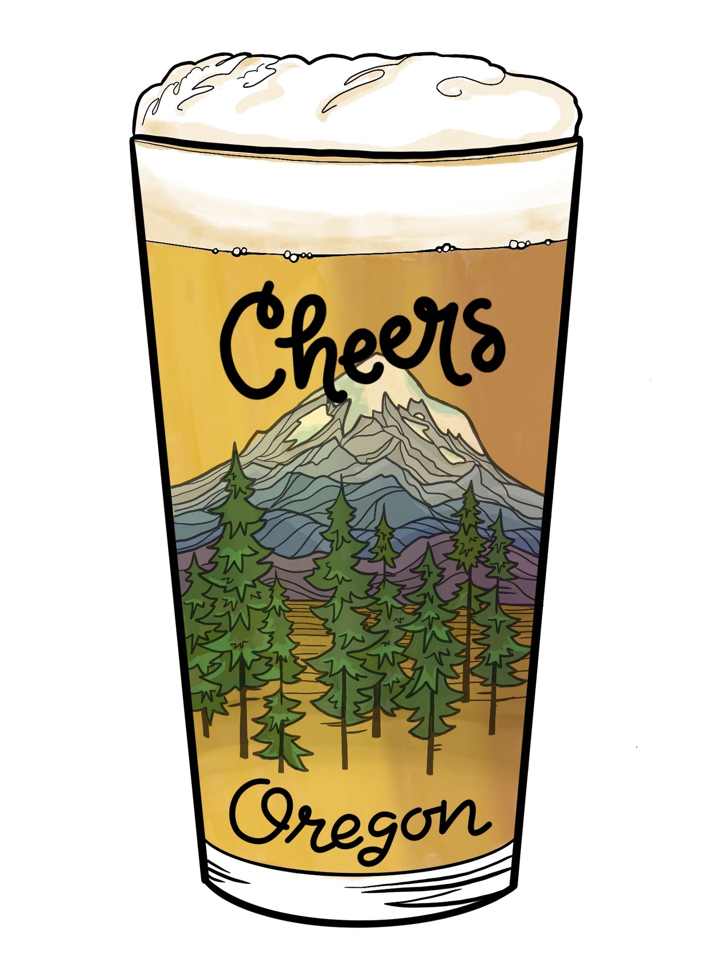 Cheers Beer sticker