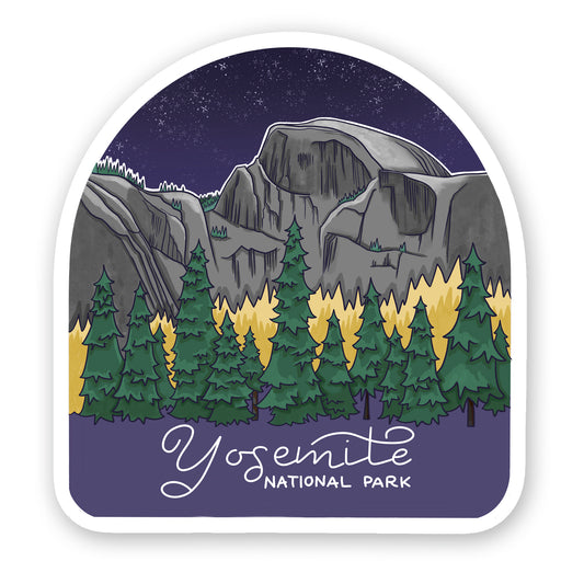 Yosemite Half Dome sticker