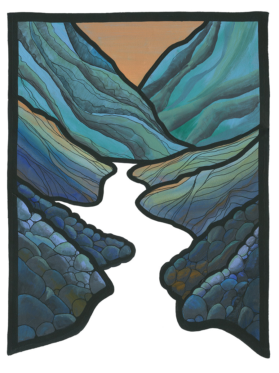 Lost River art print