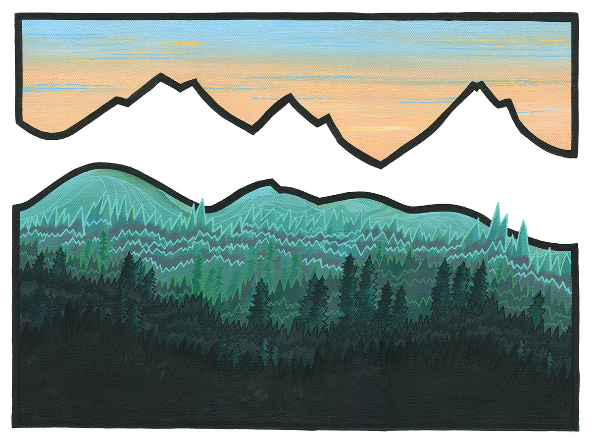 Lost Skyline art print