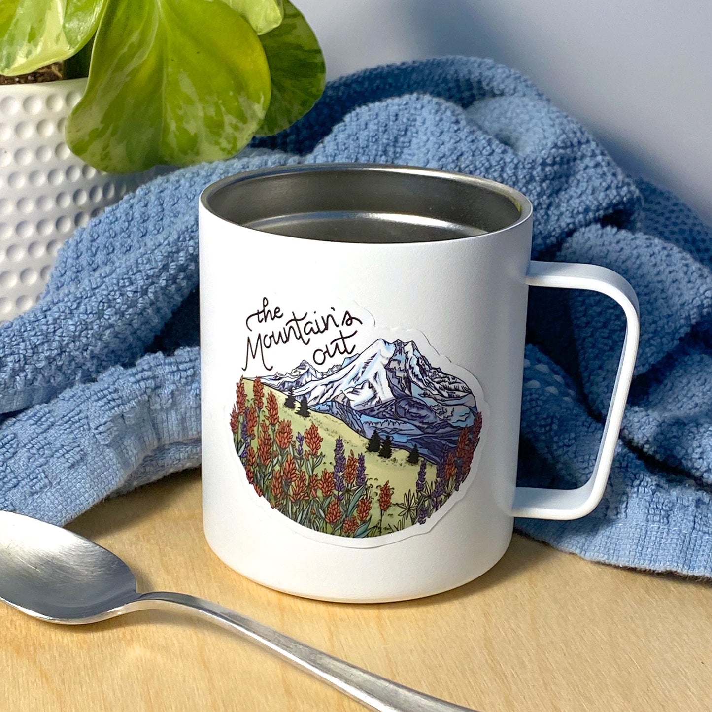 Mount Rainier Wildflowers sticker