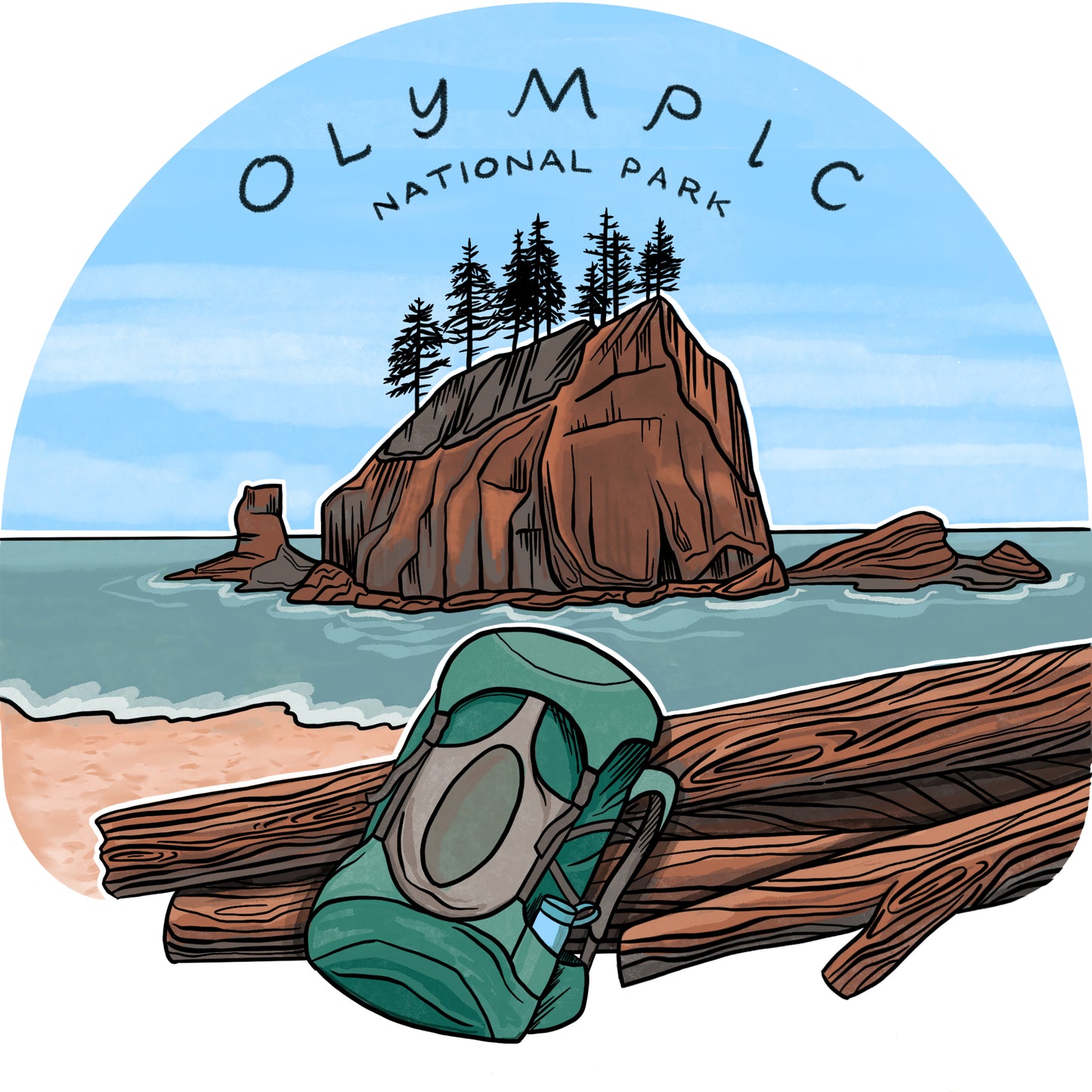 Olympic National Park sticker
