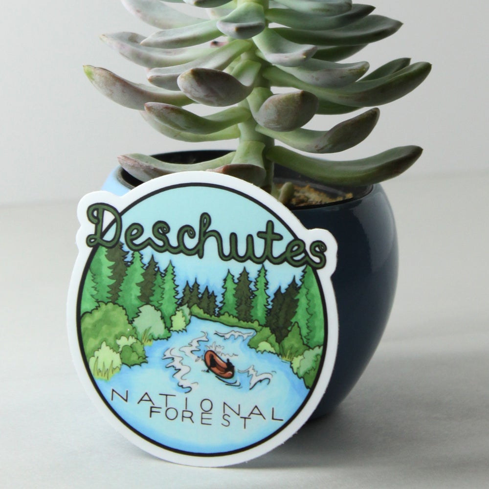 Deschutes National Forest sticker