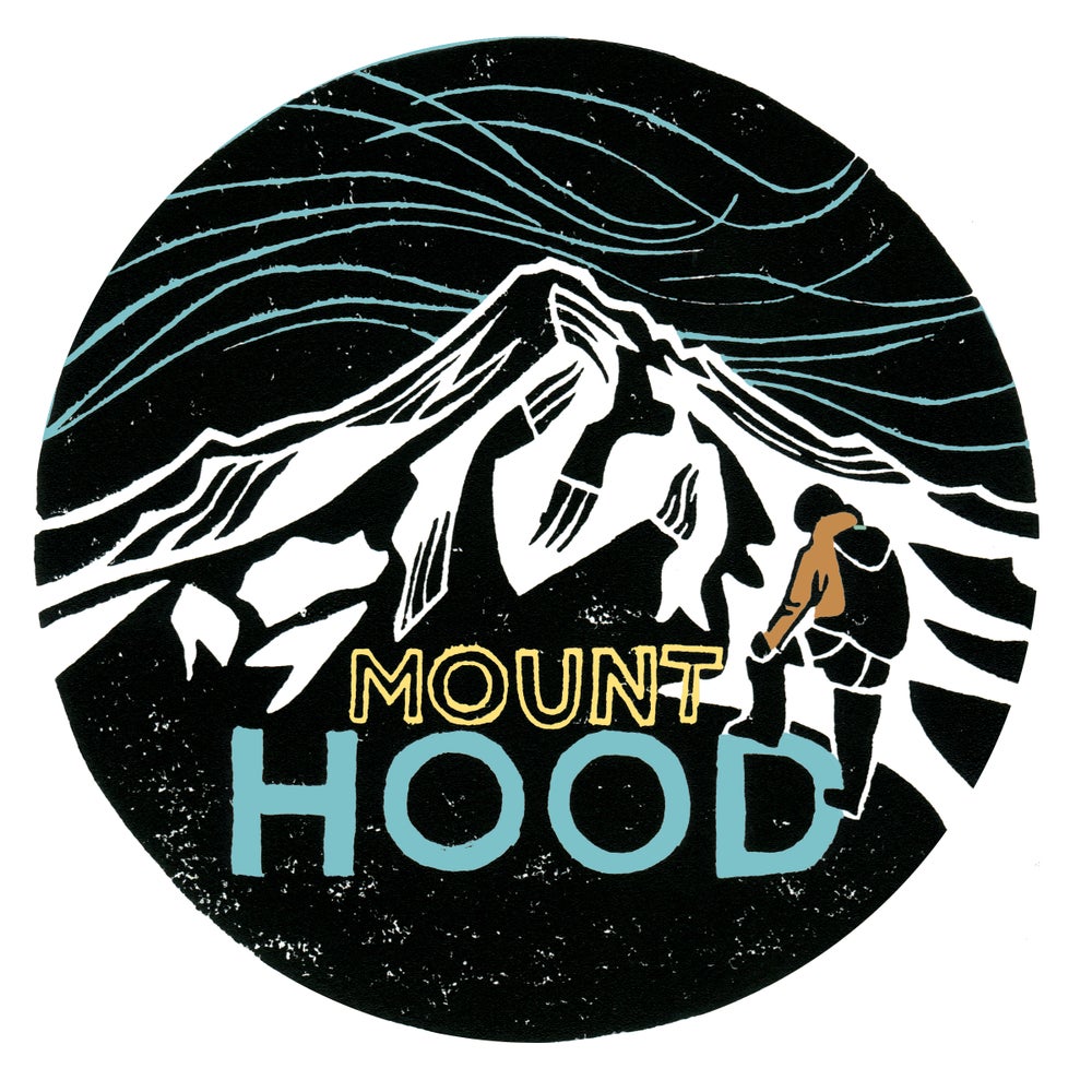 Mount Hood sticker
