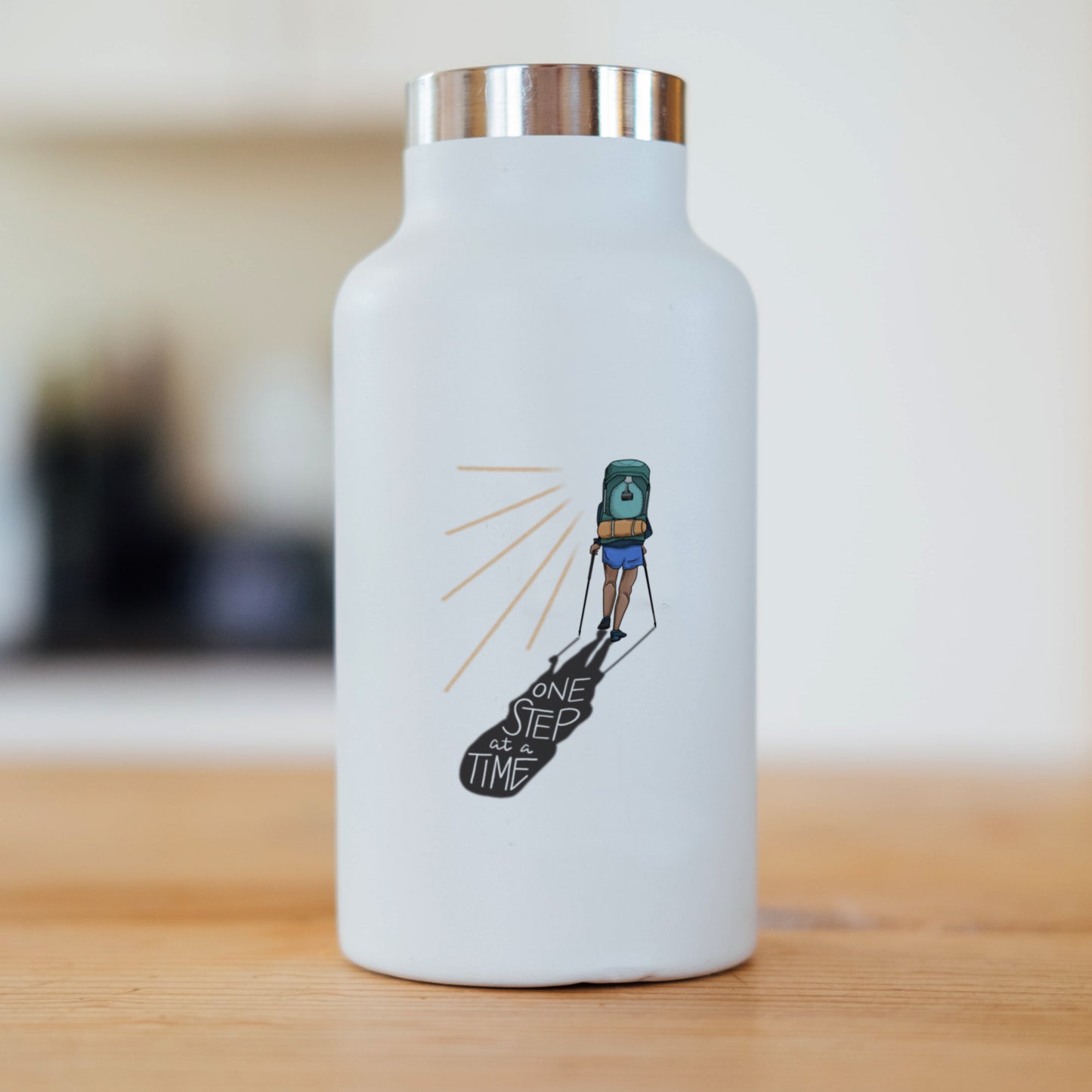 One Step at a Time sticker