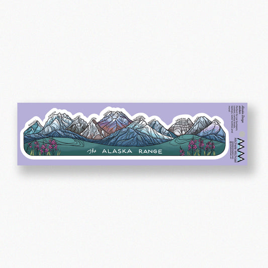 Alaska Range long sticker