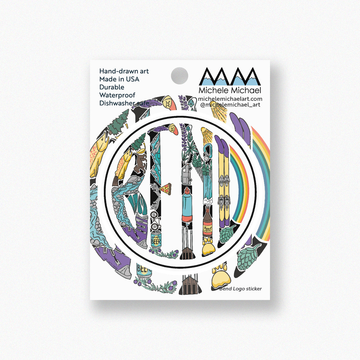 Bend Logo sticker