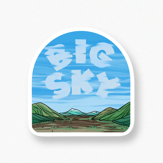 Big Sky Montana sticker