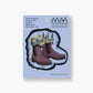 Blundstone Flowers sticker