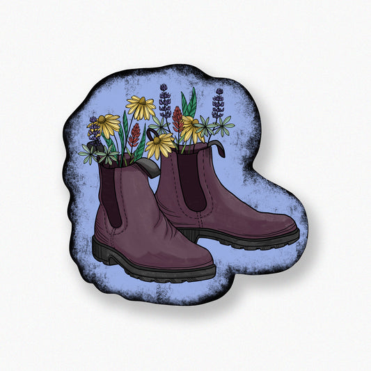 Blundstone Flowers sticker