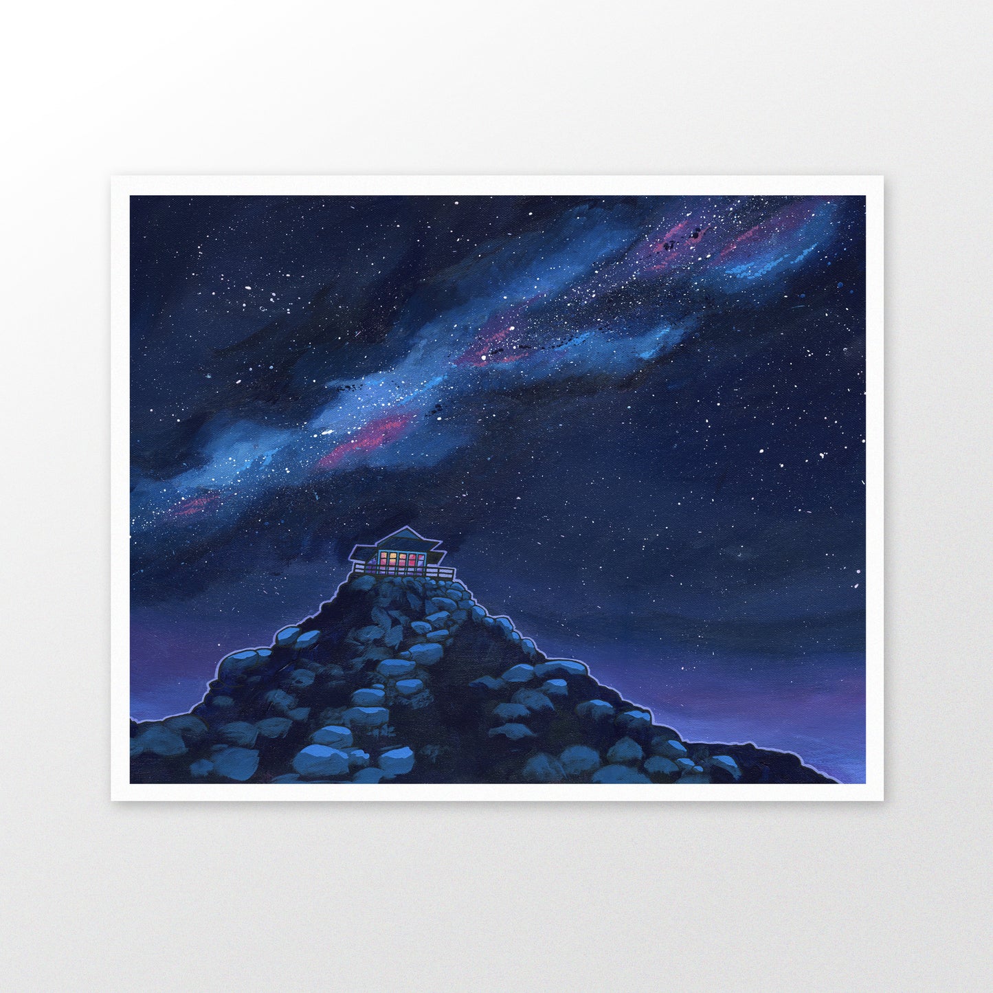 Bolan Mountain Lookout art print