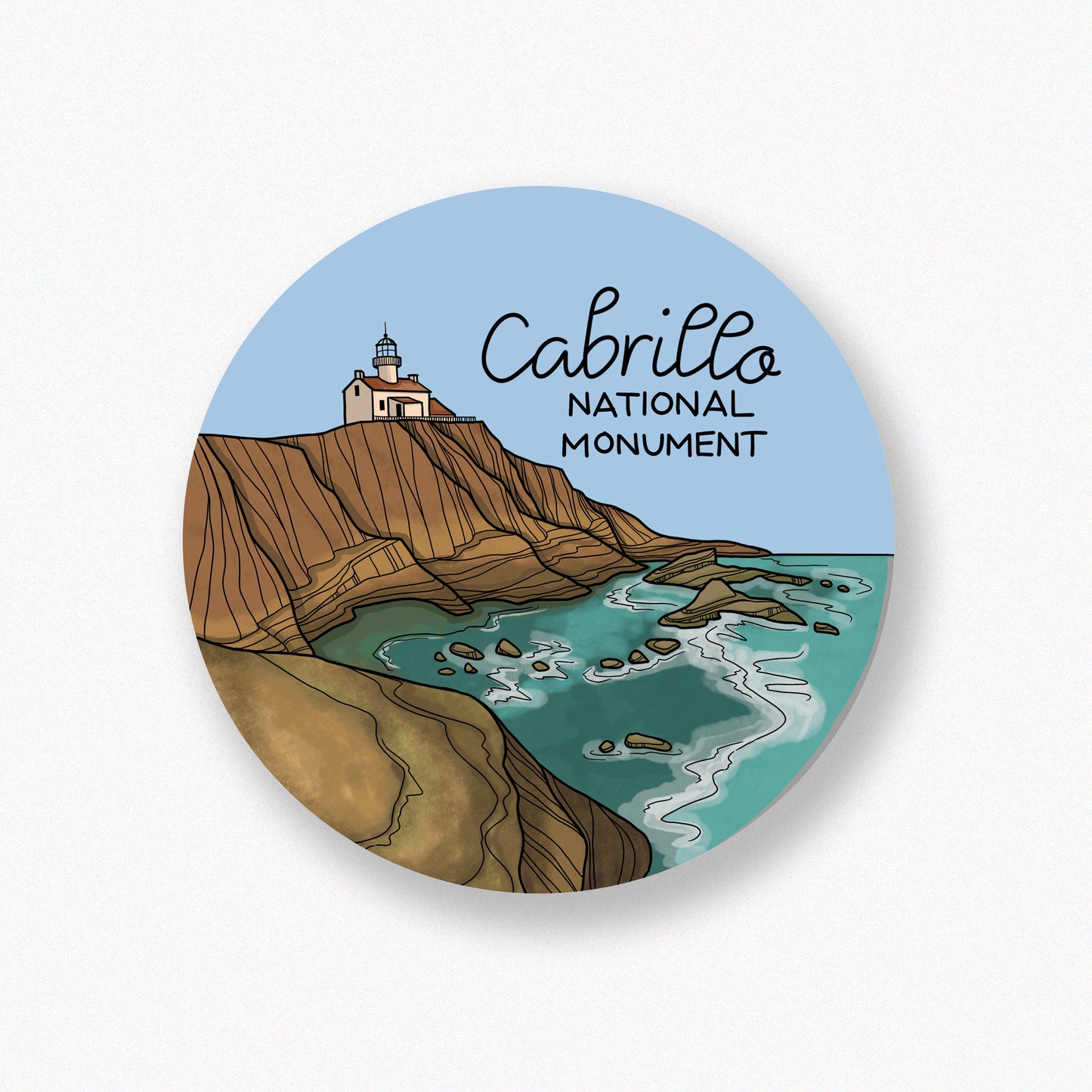 Cabrillo National Monument Lighthouse sticker