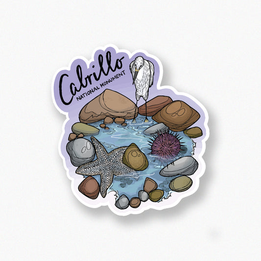 Cabrillo National Monument Tidepools sticker