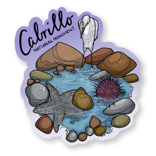 Cabrillo National Monument Tidepools sticker