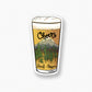 Cheers Beer sticker