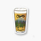 Cheers Beer sticker