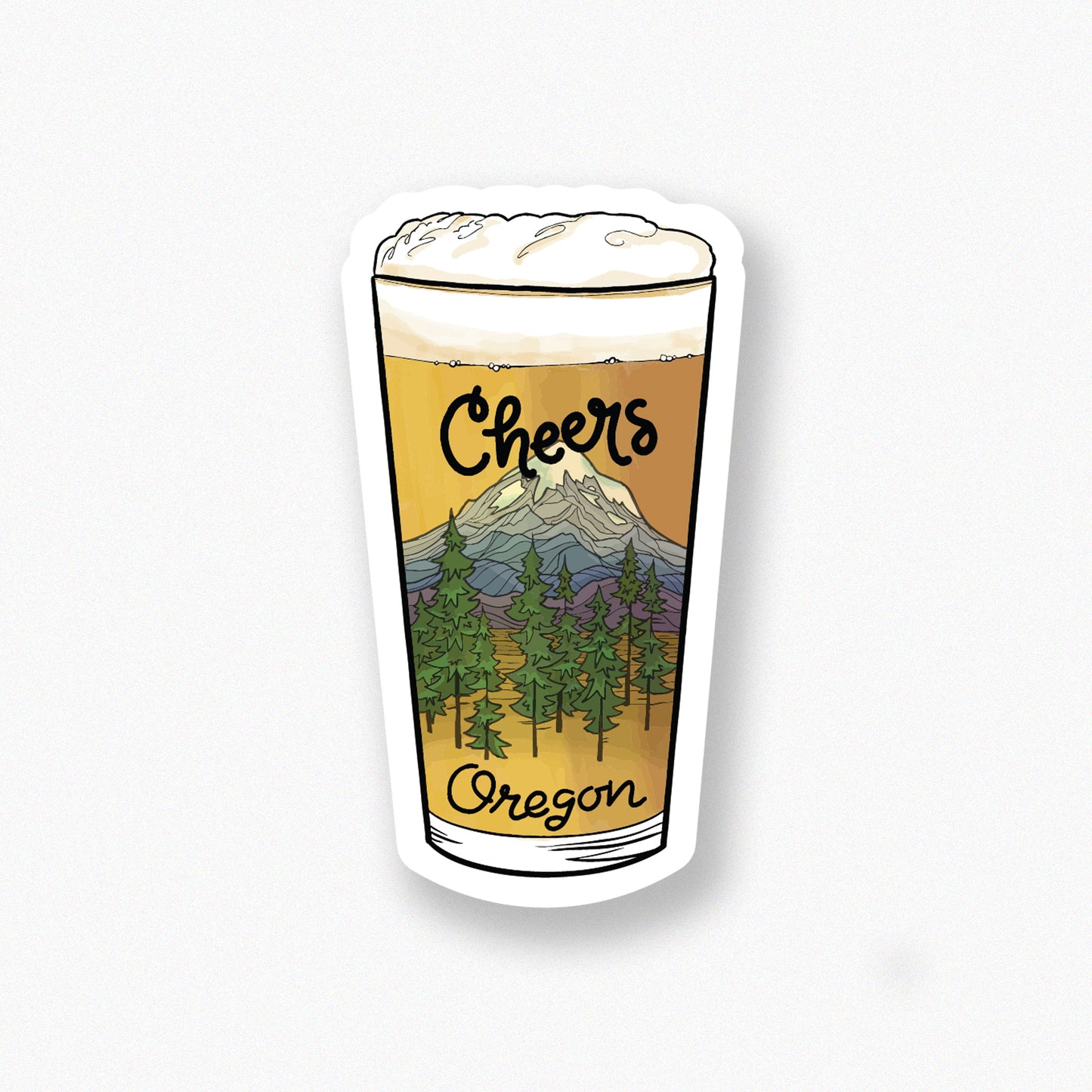 Cheers Beer sticker