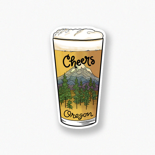 Cheers Beer sticker