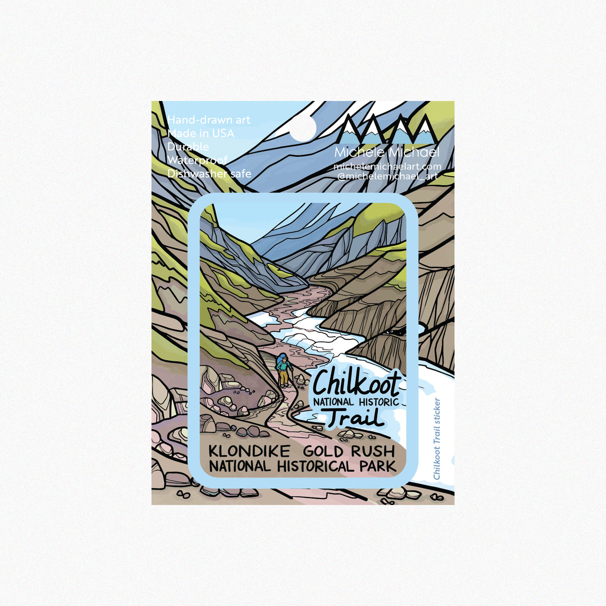 Chilkoot Trail sticker