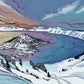 Crater Lake Winter greeting card
