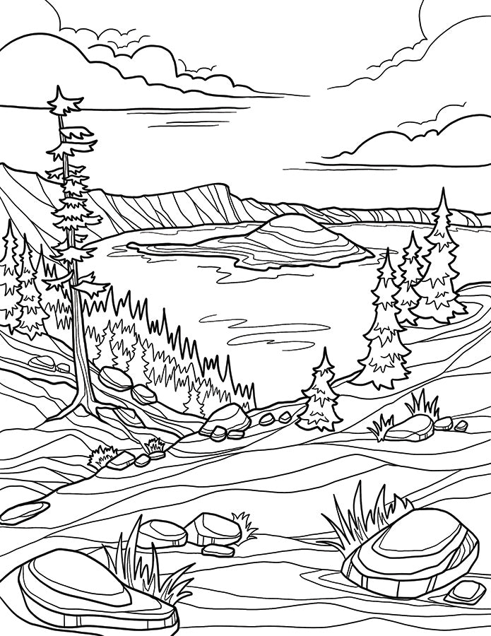 The Bend Coloring Book