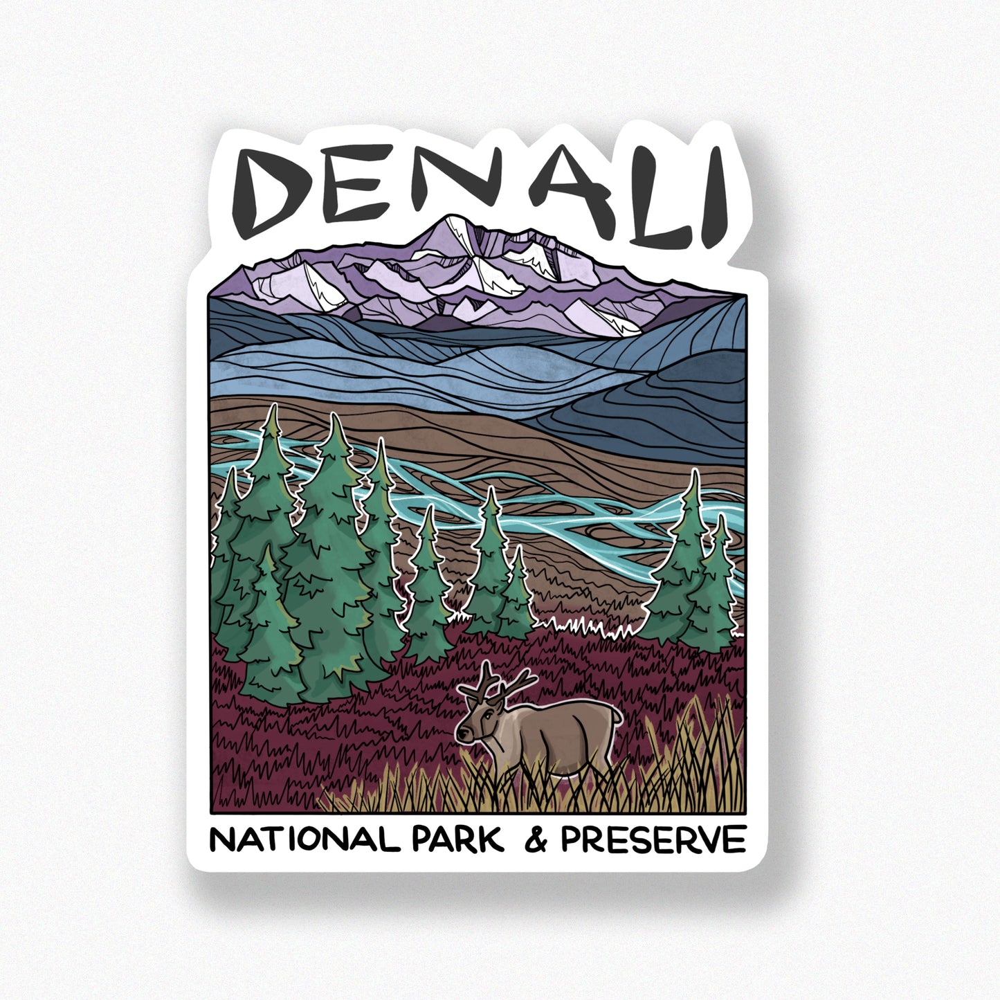 Denali sticker