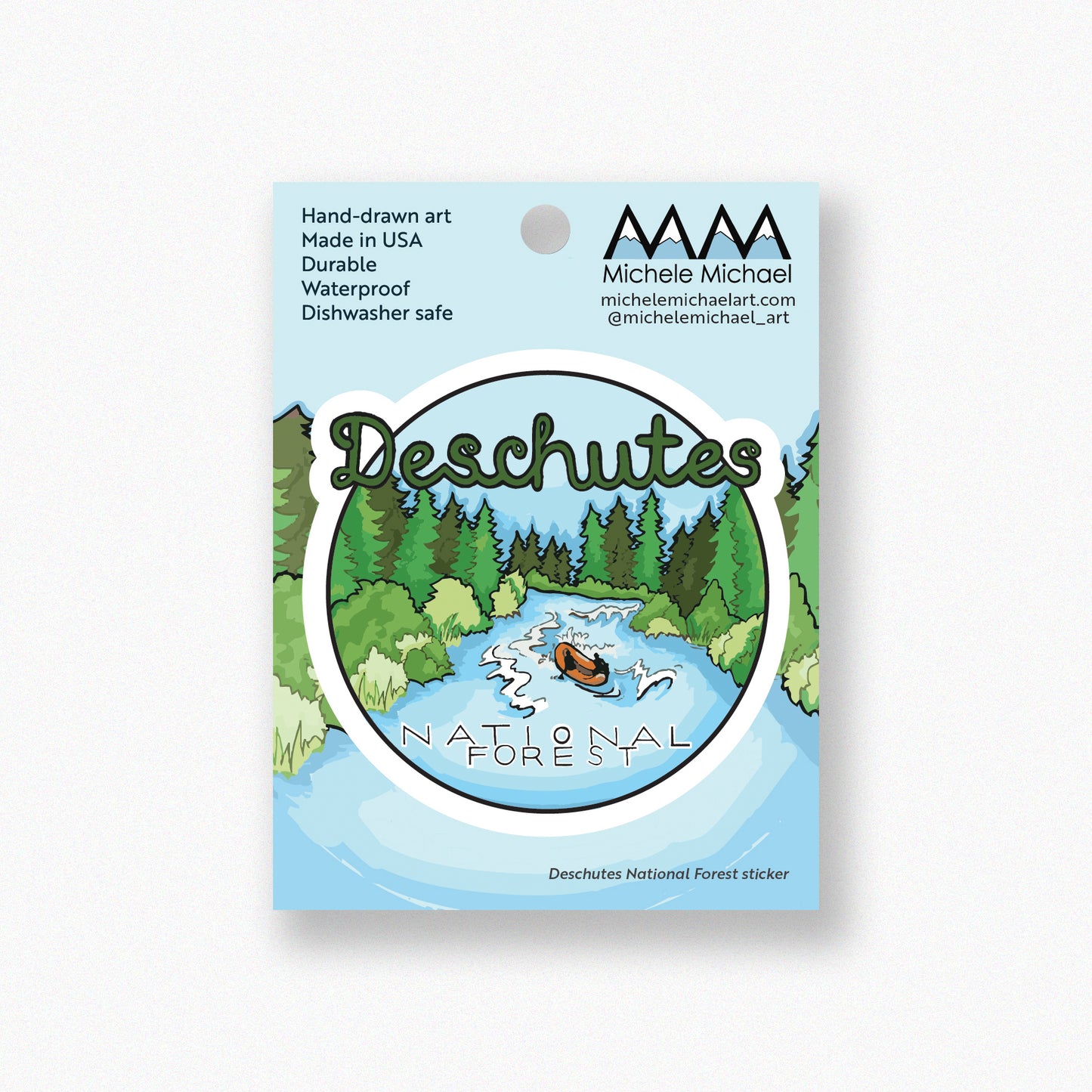 Deschutes National Forest sticker