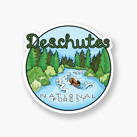 Deschutes National Forest sticker