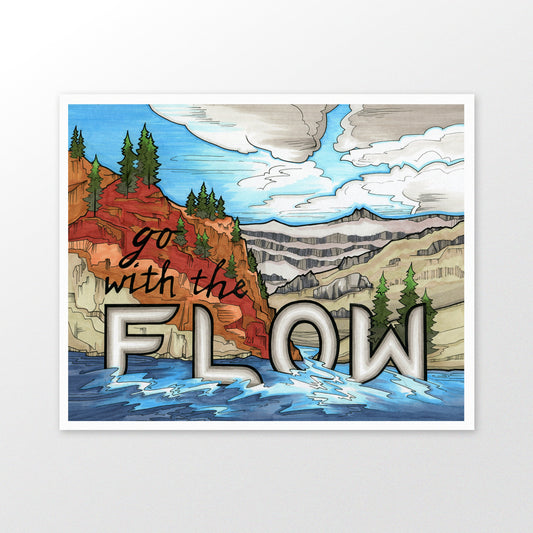 FLOW art print