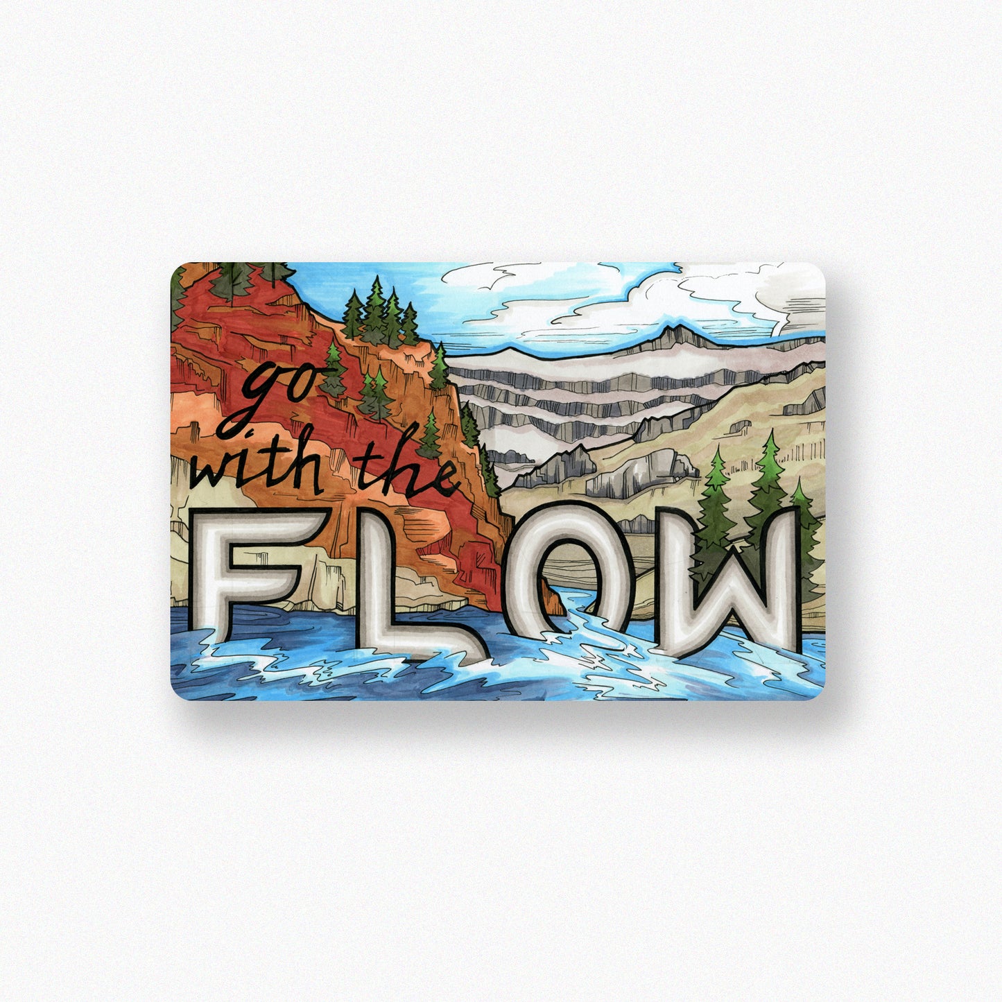 FLOW sticker