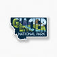 Glacier National Park, Hidden Lake sticker